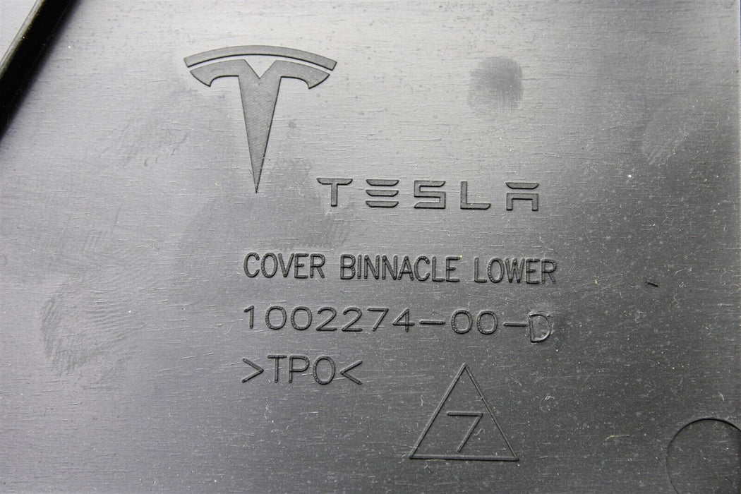 2012-2015 Tesla Model S Binnacle Lower Cover Trim 1002274-00-D OEM 12-15