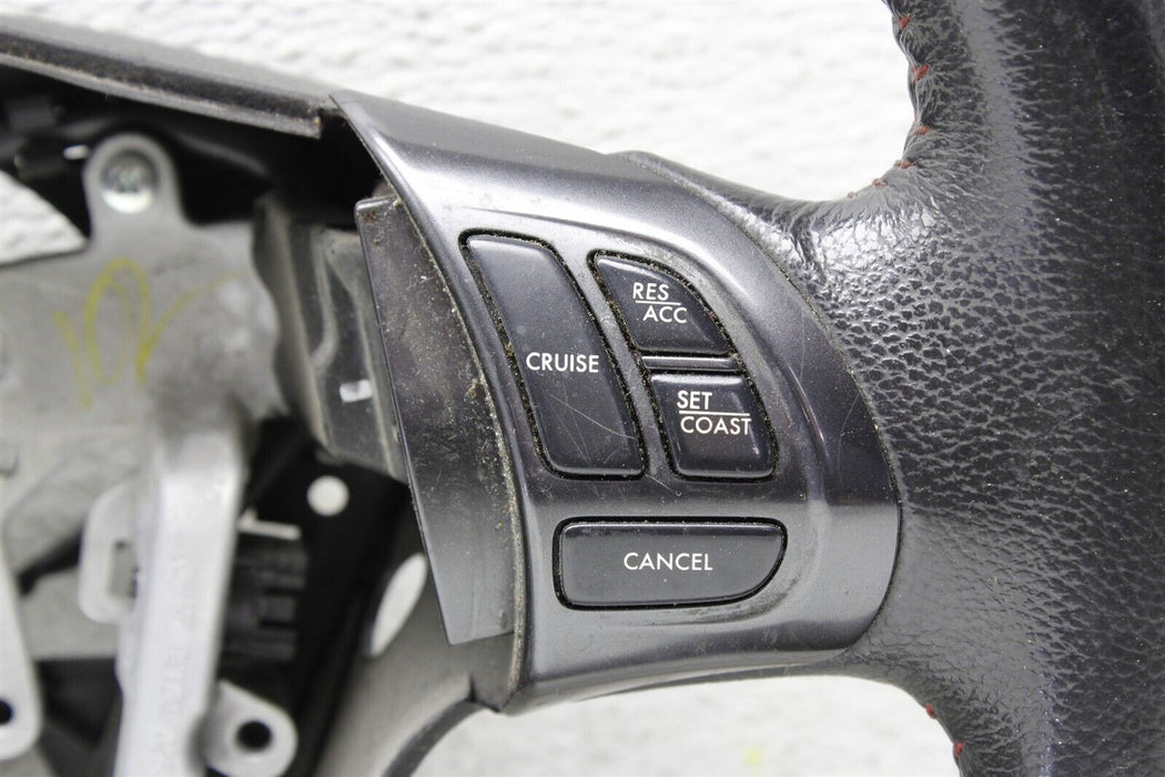 2008-2014 Subaru WRX Steering Wheel Assembly Leather Factory OEM 08-14