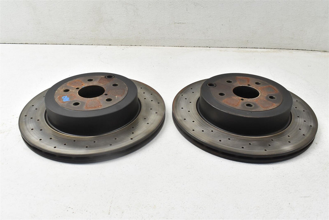 2018-2019 Subaru WRX STI Rear Rotor Set Pair 18-19