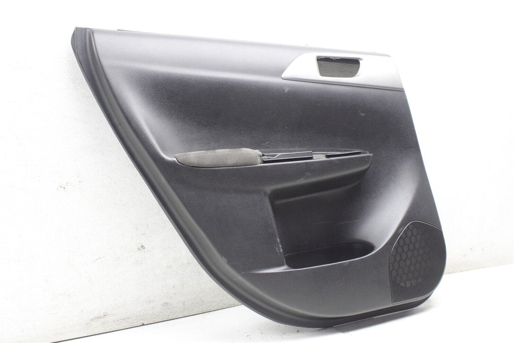 2008-2014 Subaru Impreza WRX STI Door Panel Rear Left Driver LH OEM 08-14