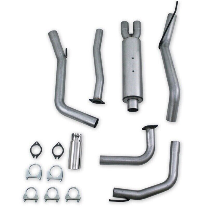 MBRP 3" Single Exit Exhaust System-Aluminized Steel; S5406AL