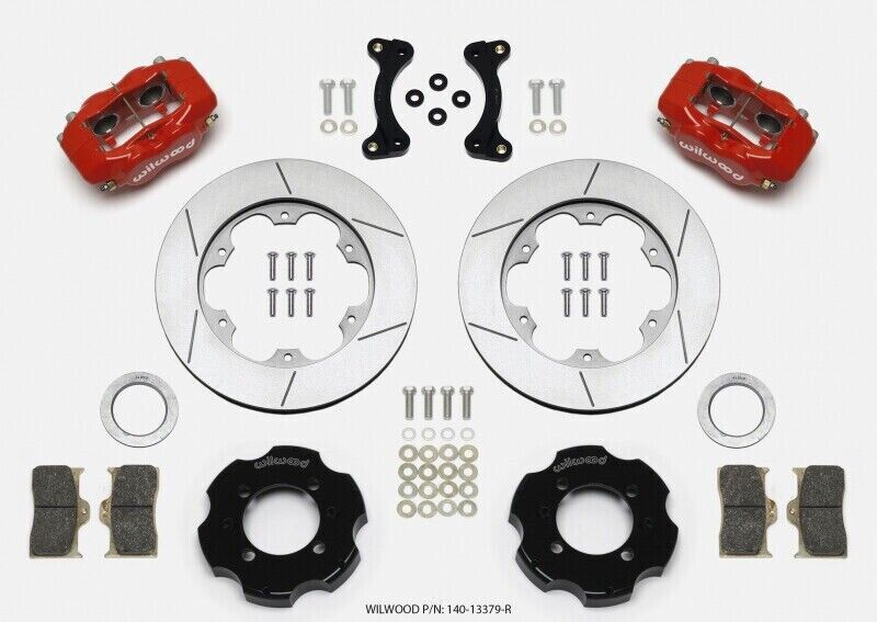 Wilwood 140-13379-R FDL 11 Inch Front Disc Brake Kit, 2001-2005 Miata