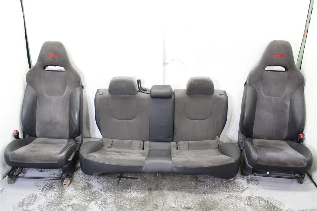 2008-2014 Subaru Impreza WRX STI Seat Set Assembly Front Rear Wagon Seats 08-14