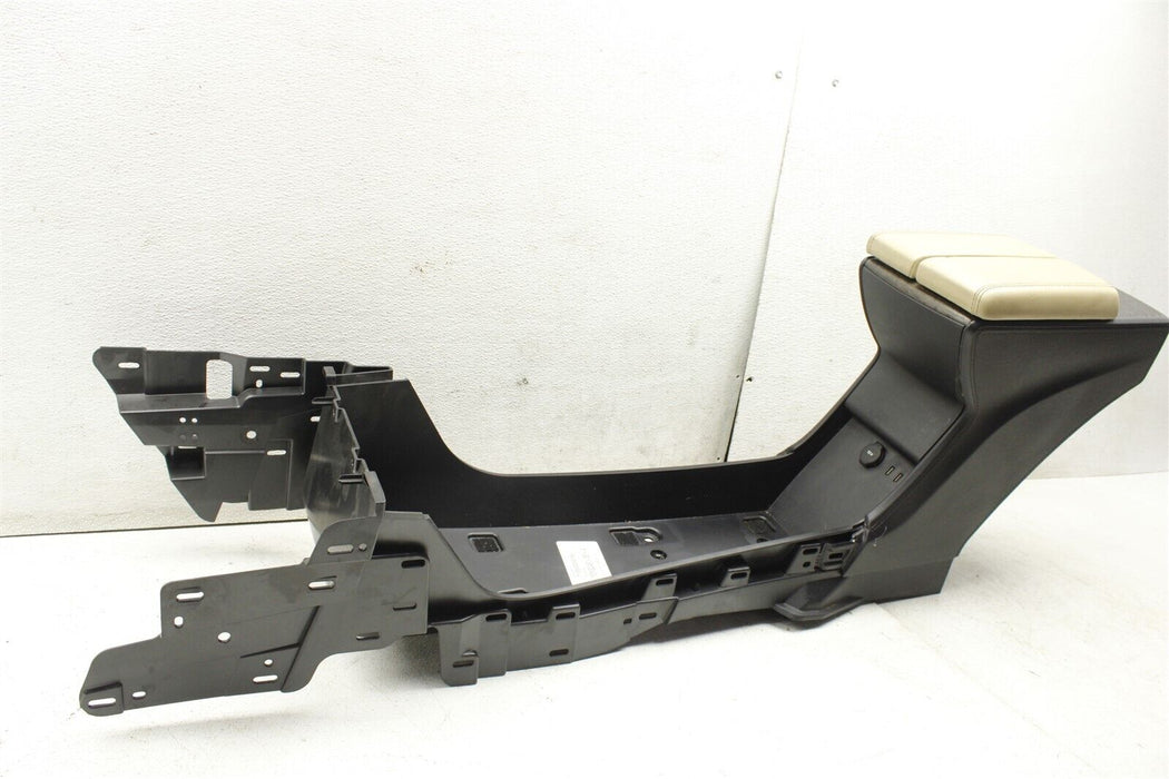 2013 Tesla Model S Center Console Assembly Factory OEM Tan 12-15