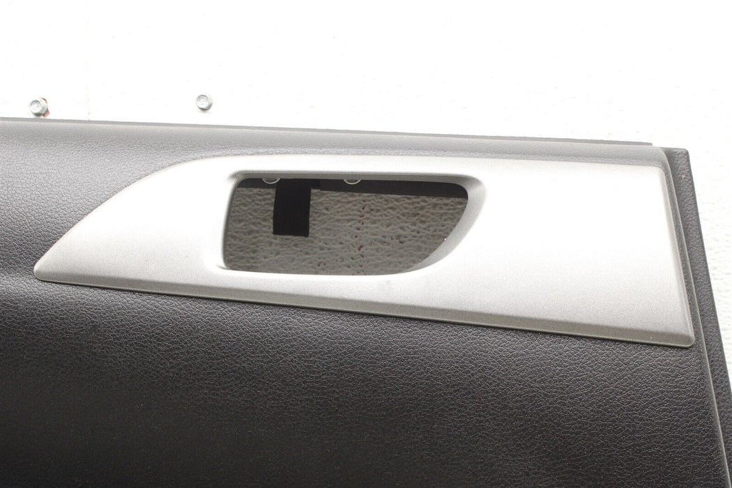2008-2014 Subaru Impreza WRX STI Door Panel Rear Left Driver LH OEM 08-14