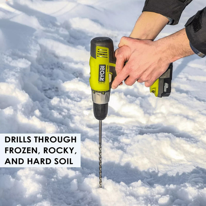 Polar Snow Products 12" Driveway Stake Installation Bit -Easily Install Your ...