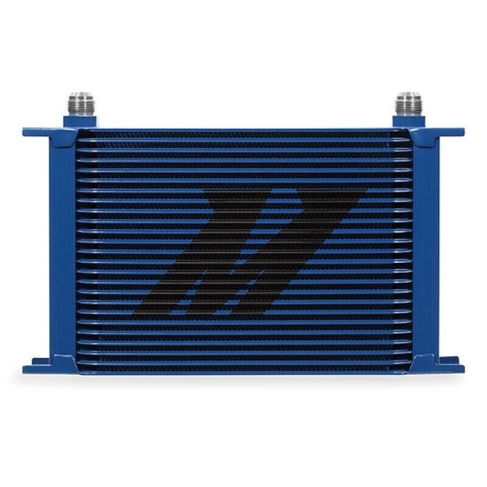 Mishimoto MMOC-25BL Universal 25-Row Oil Cooler, Blue