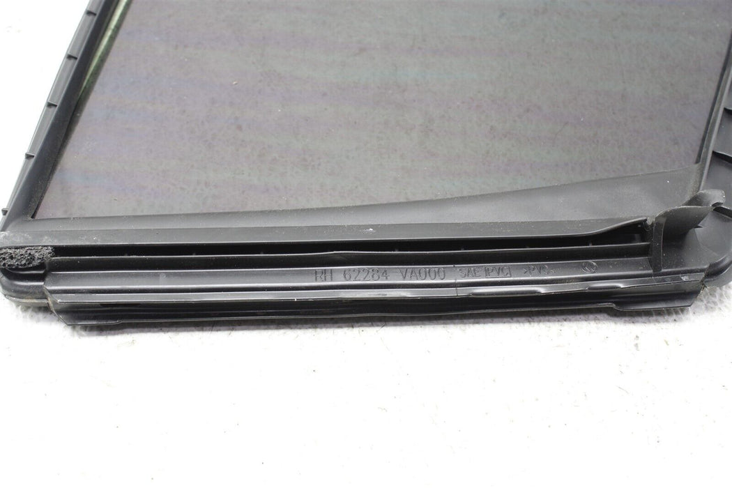 2015-2019 Subaru WRX STI Rear Right Passenger Quarter Glass 62284VA000 OEM 15-19