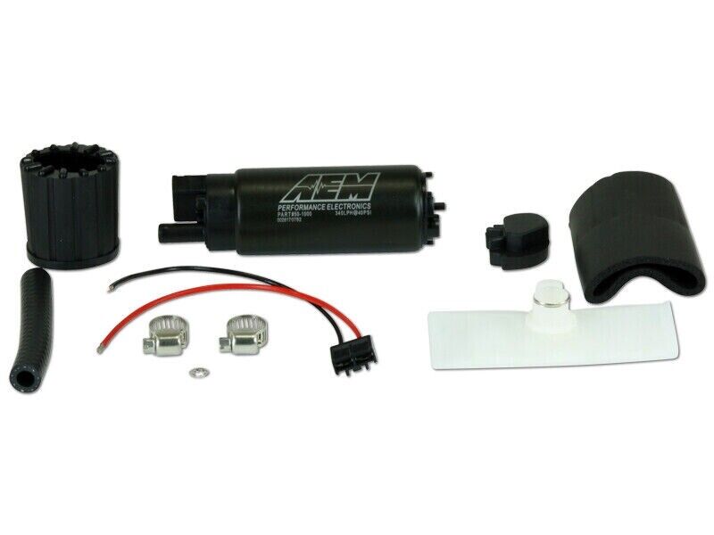 AEM Genuine 340 Lph High Flow In-Tank EFI Fuel Pump Kit Offset Inlet 50-1000