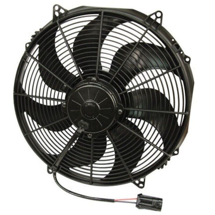 SPAL Cooling Fan 30102803; High Output Curved Blade 16" Electric, Puller