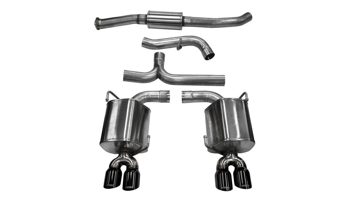 Corsa Performance 14863BLK Sport Exhaust System Fits 11-14 Impreza