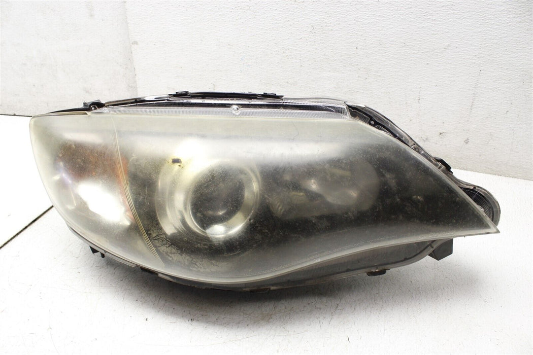 2008-2014 Subaru WRX STI Headlight Right Passenger Head Lamp RH DAMAGED 08-14