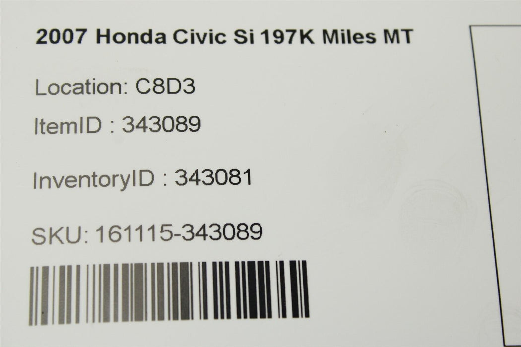 2007 Honda Civic SI Sedan Support Brace Mount Bracket Assembly OEM 06-11
