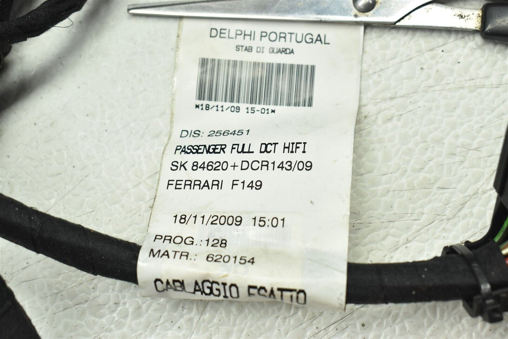 2010 Ferrari California Rear Body Wiring Harness Wires