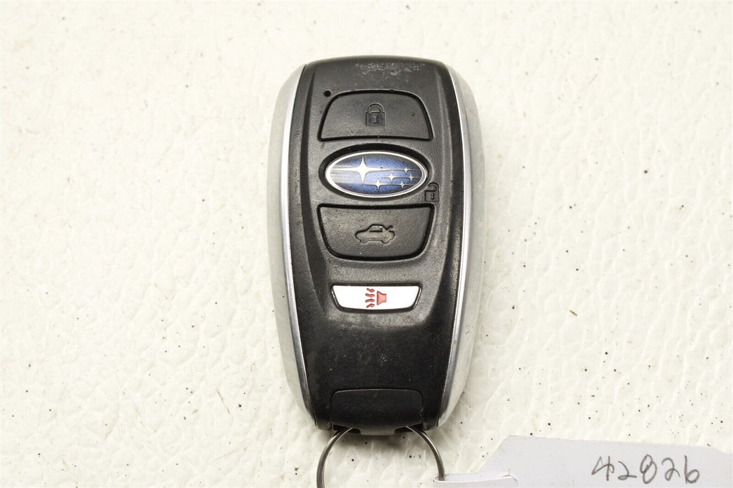 2018 Subaru BRZ MT Key Fob Button Clicker Model 14AHC USED 14-20