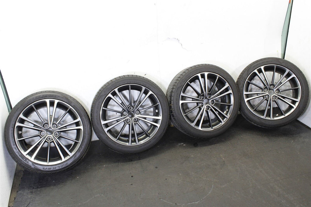 2013-2016 SUBARU BRZ SCION FRS 17 INCH WHEELS RIMS TIRES SET OEM