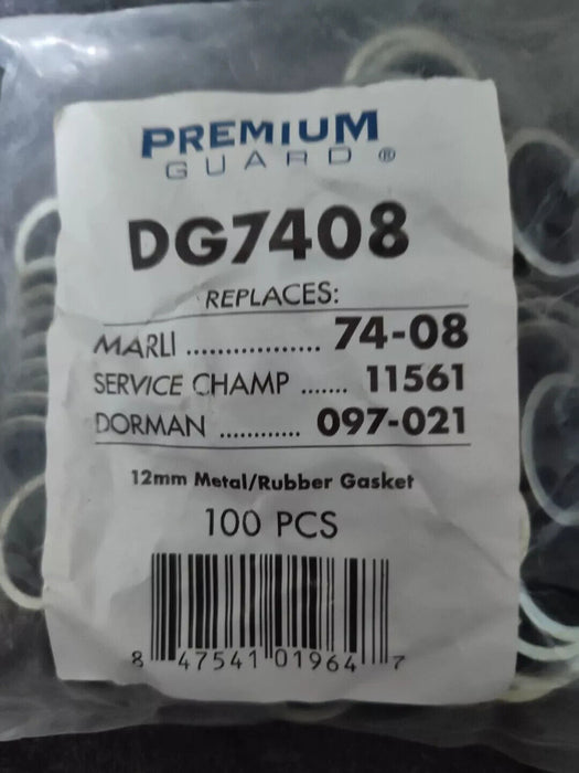 DG7408 12mm Metal/Rubber Drain Plug Gasket