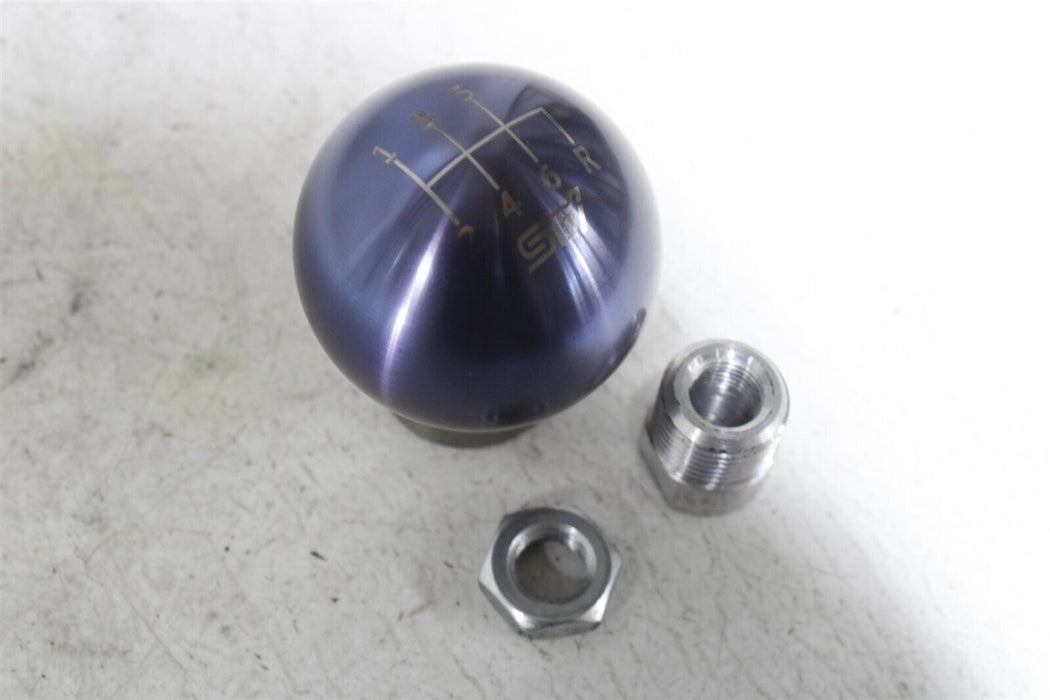 6SPD Lathe Werks Titanium Shift Knob Assembly For 2012 Subaru WRX STI 08-14