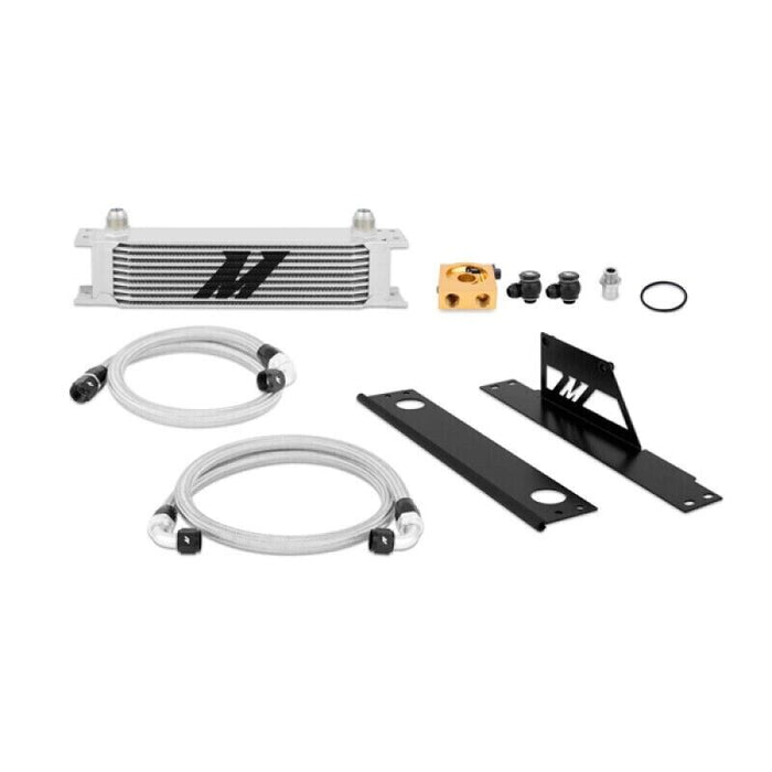 Mishimoto MMOC-WRX-01T Silver Oil Cooler Kit For 2002-2005 Subaru WRX STi