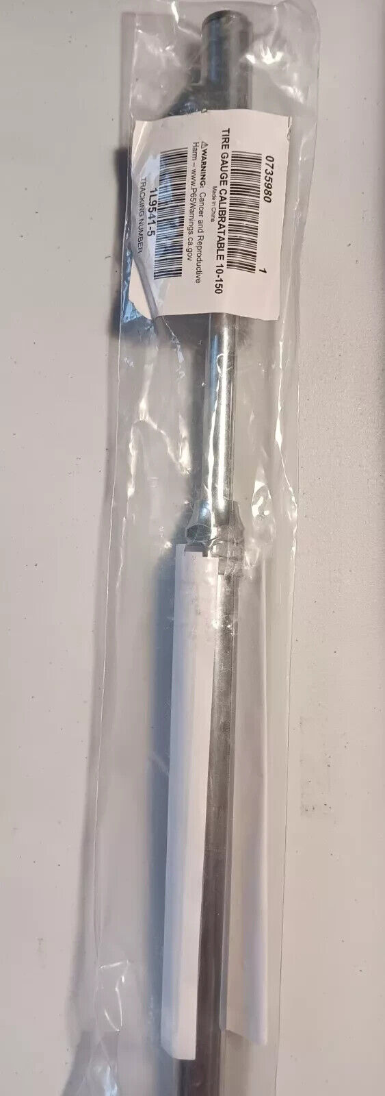Tire Gauge Calibratable 10-150 NEW In sealed package — 541 Motorsports