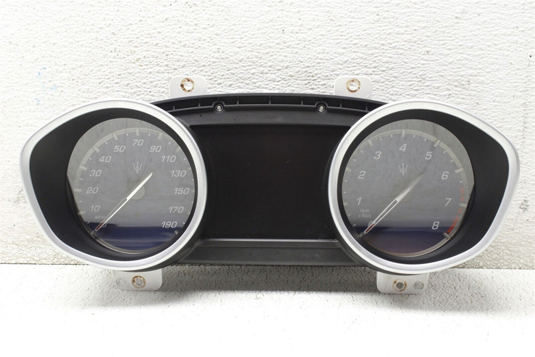 2015 Maserati Ghibli Speedometer Instrument Cluster 670031671 Factory OEM 14-17