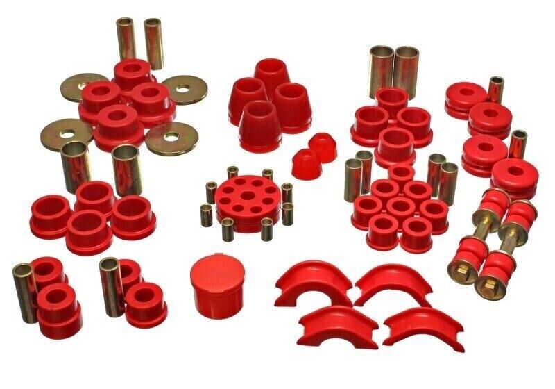 Energy Suspension 7.18101R Red Master Bushing Set For 70-73 Nissan