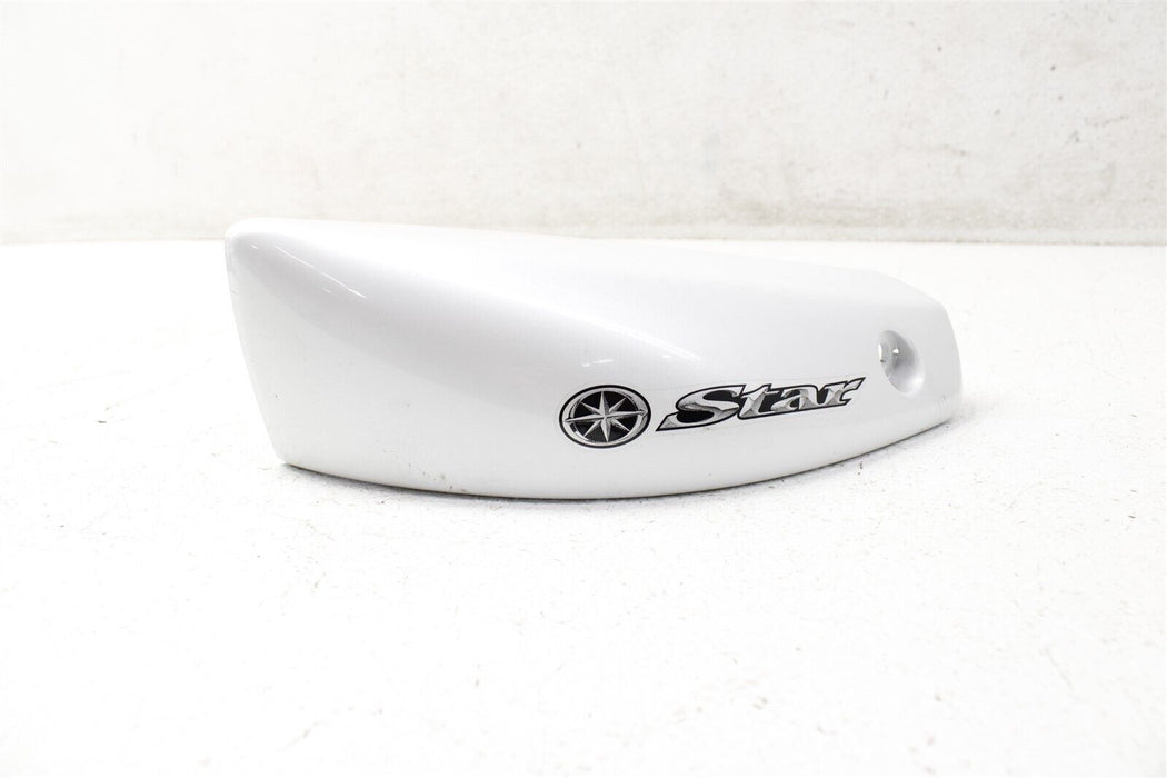 2010 Yamaha XVS 950 V-Star Left Side Cover Fairing Assembly White OEM 09-14