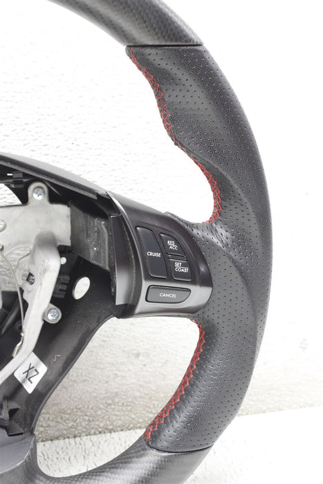 2008-2014 Subaru Impreza WRX STI DAMD Steering Wheel D Shaped OEM 08-14