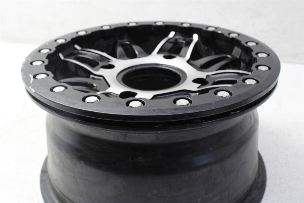 Tusk Wasatch Machined Black Beadlock 14x7 Offset 30 UTV ATV Wheel Rim Assembly