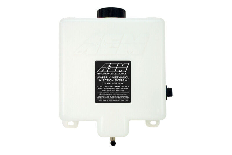 AEM 30-3325 V3 Water/Methanol Injection 1.15 Gallon Tank Kit w/ Fluid Lvl Sensor