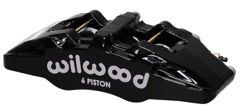 Wilwood 120-13437-BK DynaPro 6A Piston Forged Caliper Lug Mount 1.62 / 1.12 /