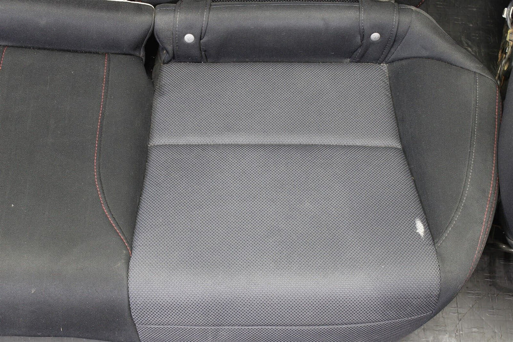 2016 Subaru WRX Seat Set Assembly Front And Rear Black Fabric Factory OEM 15-21