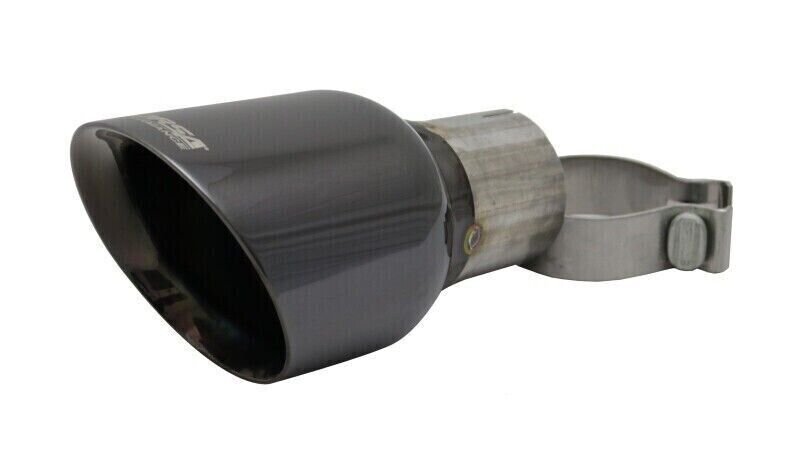 For Corsa Single Universal 2.75in Inlet / 4.5in Outlet Black PVD Pro-Series