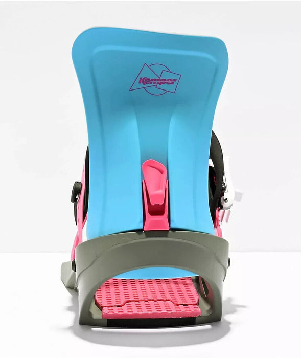 Kemper Freestyle Snowboard Bindings S/M Carolina Blue