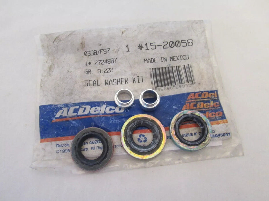 OEM 1992-03 Chevy A/C Compressor Manifold Seal Kit AC Delco GM 15-20058 2724887