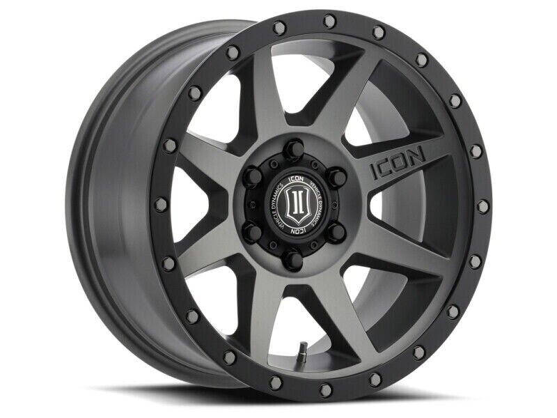 Icon Vehicle Dynamics 1818908350TT Rebound 18"x9" Wheel Titanium