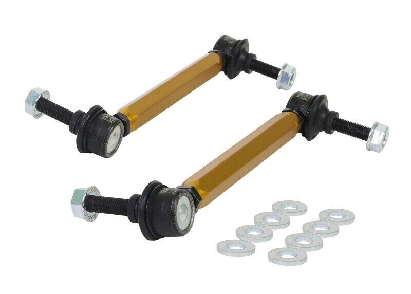 Whiteline KLC140-235 Universal Swaybar Link Kit Adjustable 10mm Ball Joint