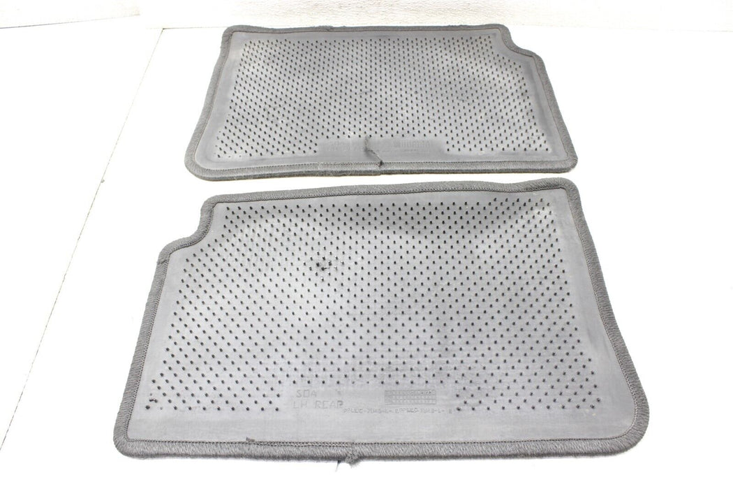 2008 Subaru WRX STI Rear Left And Right Floor Mat Set Assembly Factory OEM 08-14