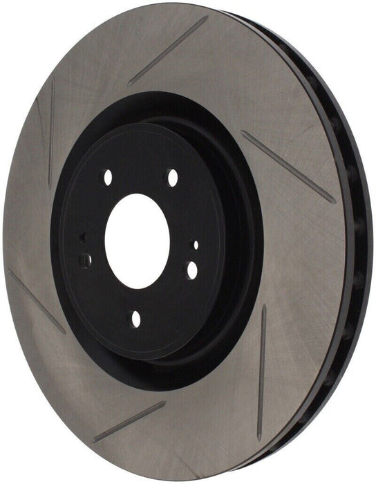 StopTech 126.46076SR Sport Slotted Disc Brake Rotor Fits 08-15 Lancer