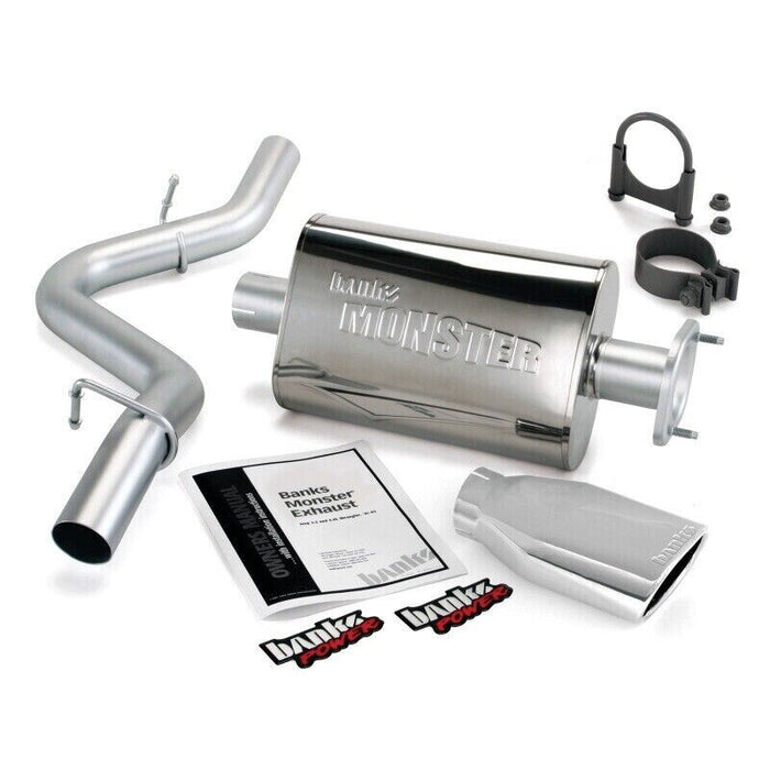Banks Power 51311 Monster Exhaust System Fits 91-95 Wrangler (YJ)