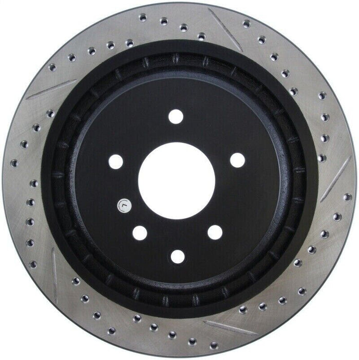 StopTech 127.42101L Sport Drilled & Slotted Rear Left Disc Brake Rotor