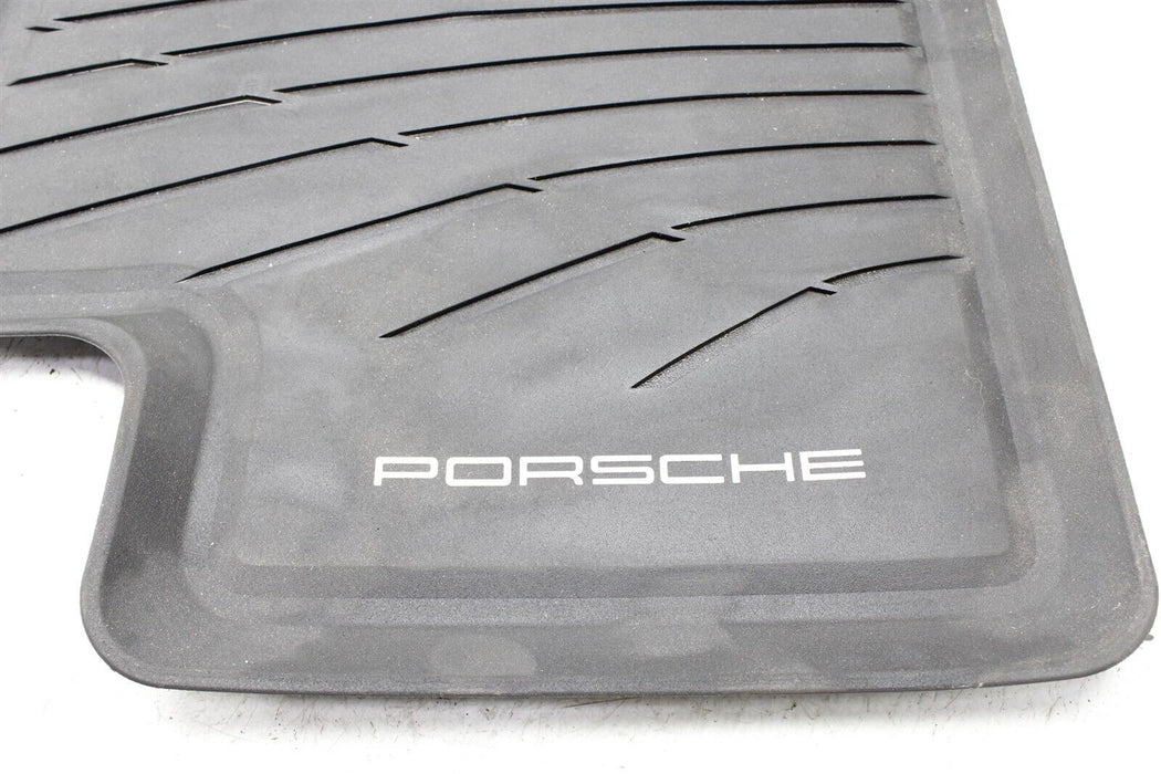 2015 Porsche Macan S Driver Rear Left Floor Mat Assembly All Weather OEM 15-21