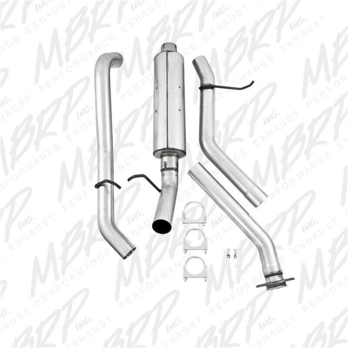 MBRP S5014P Single Side Aluminized Exhaust System for Silverado Sierra