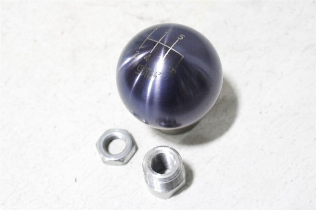 6SPD Lathe Werks Titanium Shift Knob Assembly For 2012 Subaru WRX STI 08-14