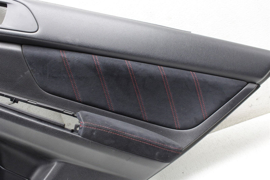 2017 Subaru WRX STI Rear Right Passenger Door Panel Cover Assembly OEM 15-19