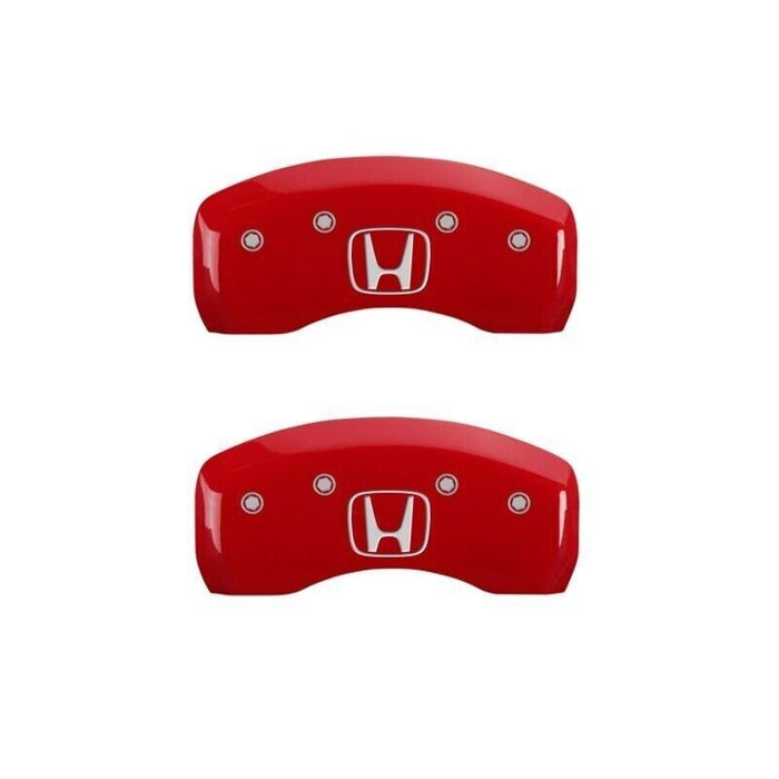 MGP 20219SHOHRD Brake Caliper Covers Front & Rear Set For 16-17 Honda Accord