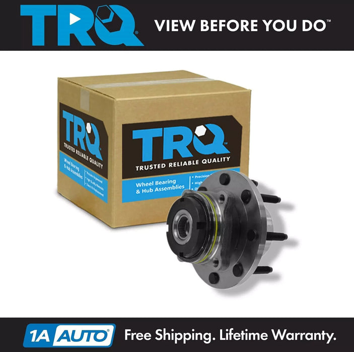 TRQ Front Wheel Hub & Bearing Assembly for F250 F350 F450 F550 Pickup Truck