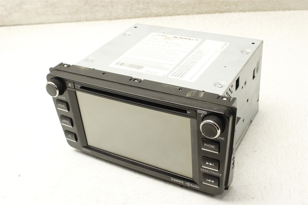 2016 Subaru BRZ Dash Radio Stereo Display Unit Receiver 86201CA630 OEM 16