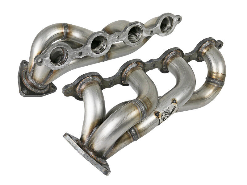AFE 48-34134 Twisted Steel 1-3/4 IN 304 Stainless Shorty Headers