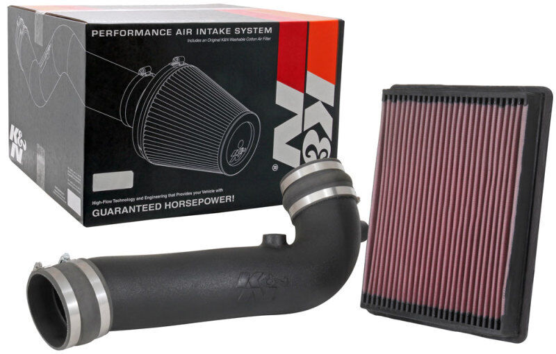 K&N 57-3098 FIPK Air Intake System Kit for 17-19 Chevy Silverado V8-5.3L
